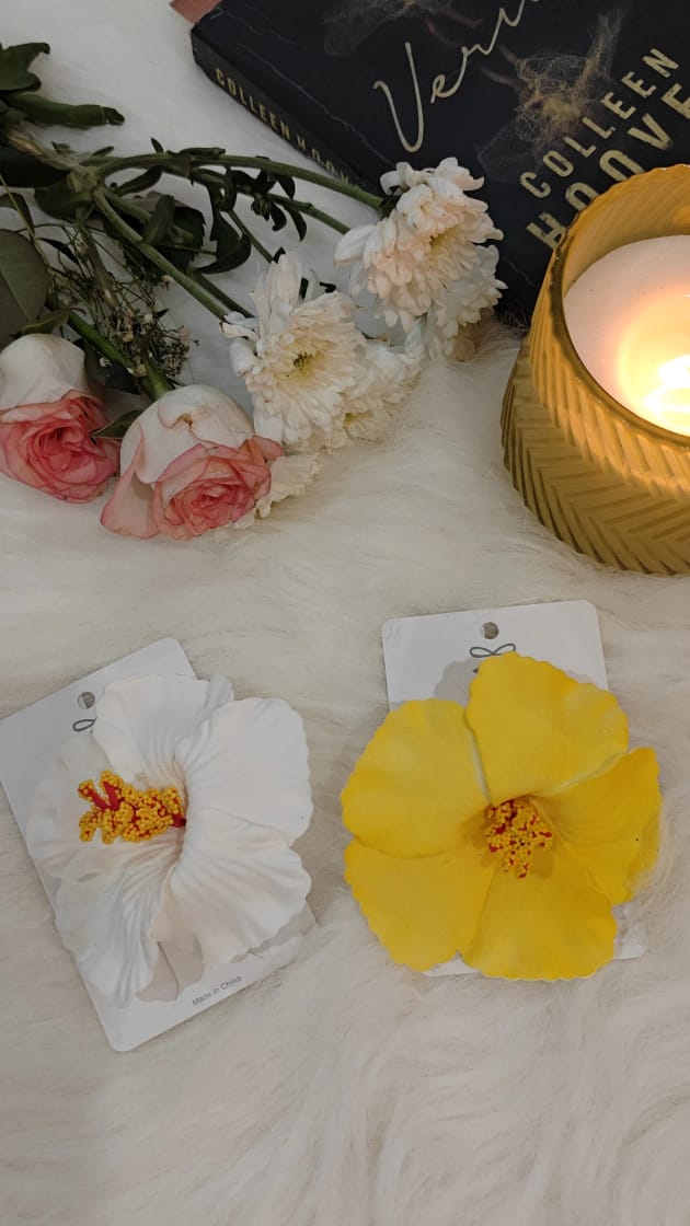 Hibiscus Flower Clips thumbnail 3